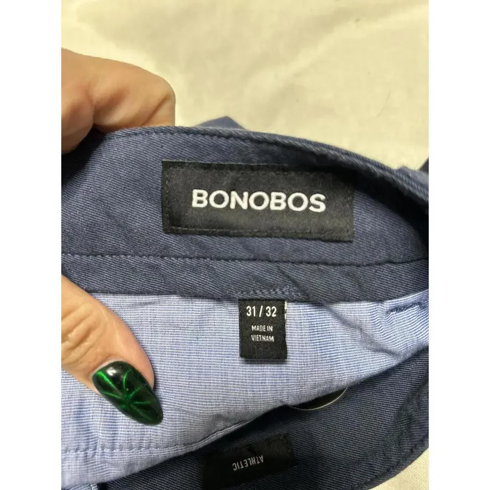 Bonobos Men's Casual Pants Navy Blue Size‎ 31/32